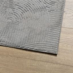 Berkfield Home Rug IZA Short Pile Scandinavian Look Grey 200x280 cm - Size: Medium - thumbnail 4