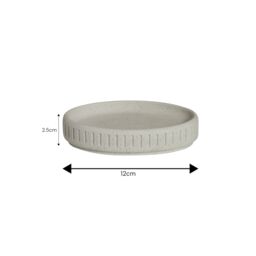 Showerdrape Alexandria Stone 4 Piece Bathroom Accessory Set in Beige - thumbnail 7