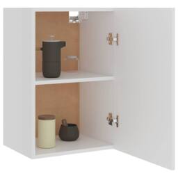 Berkfield Home Hanging Cabinet White 39.5x31x60 cm Engineered Wood - thumbnail 5