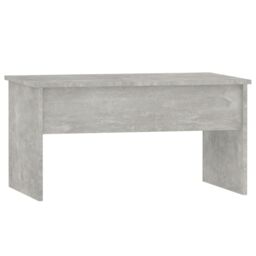 Berkfield Home Coffee Table Concrete Grey 80x50.5x41.5 cm Engineered Wood - thumbnail 3
