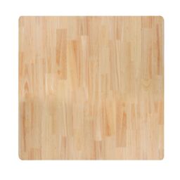 Nicholas Winter Square Wooden Dining Table - 90cm x 90cm - Natural - Size: 90 cm x 90 cm - thumbnail 7