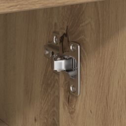 Berkfield Home Oak Storage Cabinet Artisan Oak Engineered Wood Medium in Brown - thumbnail 9