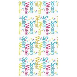 Berkfield Home Shower Roller Blind 130x240 cm Fabric Width 126 cm in White - thumbnail 2