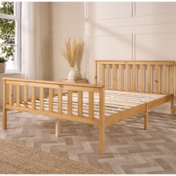 Aspire Atlantic Bed Frame in Natural Wood Colour - Size: Single - thumbnail 5