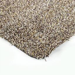 FLAVORA Brown Absorbent Washable Anti Slip Door Mat - Size: 100 cm diameter - thumbnail 5