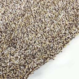 FLAVORA Brown Absorbent Washable Anti Slip Door Mat - Size: 100 cm diameter - thumbnail 3