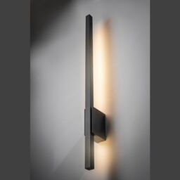 CGC Lighting Anthracite Dark Grey Long Slim LED Outdoor Indoor Wall Light 3000k Warm White 12W IP54 - thumbnail 6