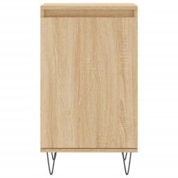 Berkfield Home Sideboards 2 pcs Sonoma Oak 40x35x70 cm Engineered Wood in Brown - Size: 40 x 35 x 70 cm - thumbnail 6