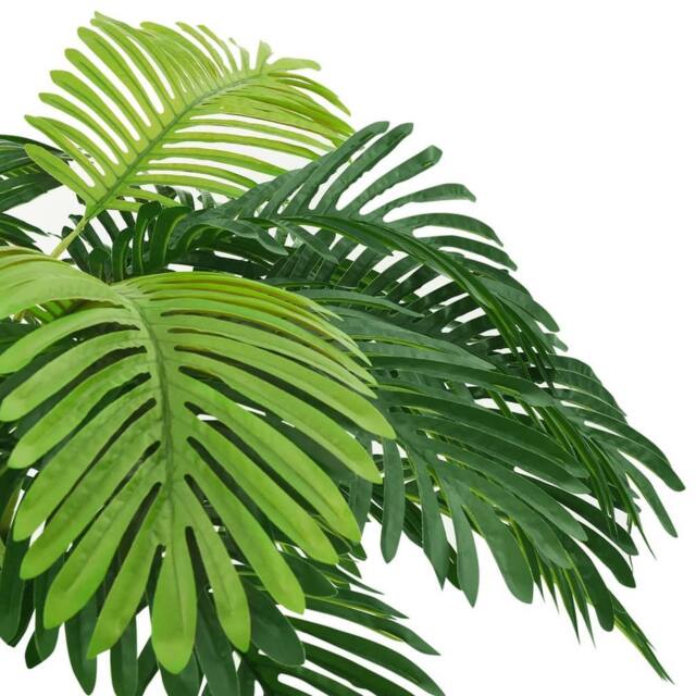 Berkfield Home Realistic Artificial Cycas Palm with Pot 160 cm Green - image 1