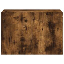 Berkfield Home TV Cabinet Wall-mounted Smoked Oak 60x30x41 cm in Brown - Size: 60 x 30 x 41 cm - thumbnail 6