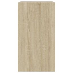 Berkfield Home Shoe Cabinet Sonoma Oak 60x34x63.5 cm Engineered Wood in Brown - thumbnail 6