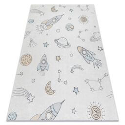 RugsX Bambino Rug in Yellow - Size: 80 cm x 150 cm