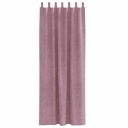 Berkfield Home Blackout Curtains with Hanging Loops 2 pcs Dark Pink Velvet - thumbnail 4