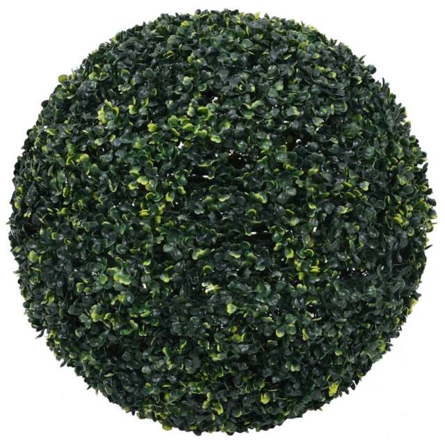 Berkfield Home Artificial Boxwood Balls 2 pcs 52 cm in Green - image 1