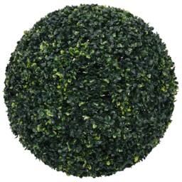 Berkfield Home Artificial Boxwood Balls 2 pcs 52 cm in Green - thumbnail 1