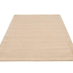 Kukoon Deep Pile Natural Wool Bedroom Area Rug Beige, Grey, Green Bedside Mat 120cm x 170cm in Taupe - Size: 120 cm x 170 cm - thumbnail 4