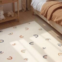THE RUGS Adventures Kids Rug Ravi Cream Multicolour Kids Bedroom Rug - Size: 160 cm diameter - thumbnail 2