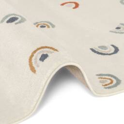 THE RUGS Adventures Kids Rug Ravi Cream Multicolour Kids Bedroom Rug - Size: 160 cm diameter - thumbnail 7