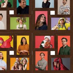 Berkfield Home Modern Collage Photo Frame for 24x(13x18 cm) Picture Dark Brown MDF - Size: 13x18 cm - thumbnail 4