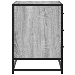 Berkfield Home Drawer Cabinet Grey Sonoma 70x41x56 cm Engineered Wood - Size: 70 x 41 x 56 cm - thumbnail 6