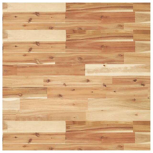 Berkfield Home Table Top Square 70x70x4 cm Solid Wood Acacia in Brown - Size: 70 x 70 x 4 cm - image 1
