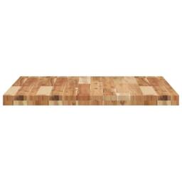 Berkfield Home Table Top Square 70x70x4 cm Solid Wood Acacia in Brown - Size: 70 x 70 x 4 cm - thumbnail 6