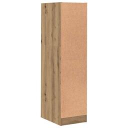 Berkfield Home Elegant Apothecary Cabinet Artisian Oak 30x41x118 cm Engineered Wood in Brown - Size: 30 x 41 x 118 cm - thumbnail 7
