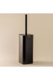 Cosmic Toilet brush & holder, Matt black, NEA Collection in Jet Black - thumbnail 2