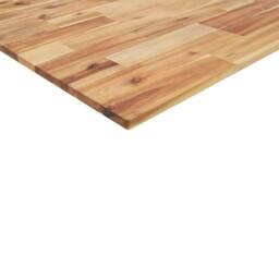 Berkfield Home Versatile Desk Top Oil Finished 100x60x2 cm Solid Wood Acacia in Brown - Size: 100 x 60 x 2 cm - thumbnail 8