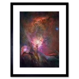 "Artery8 Hubble Space Telescope Orion Nebula Home Decor 12x16"" Framed Art Print - Size: W12"" x H16""" - thumbnail 1