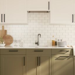 Berkfield Home Cabinet Handles 20 pcs Black 192 mm Stainless Steel - thumbnail 4
