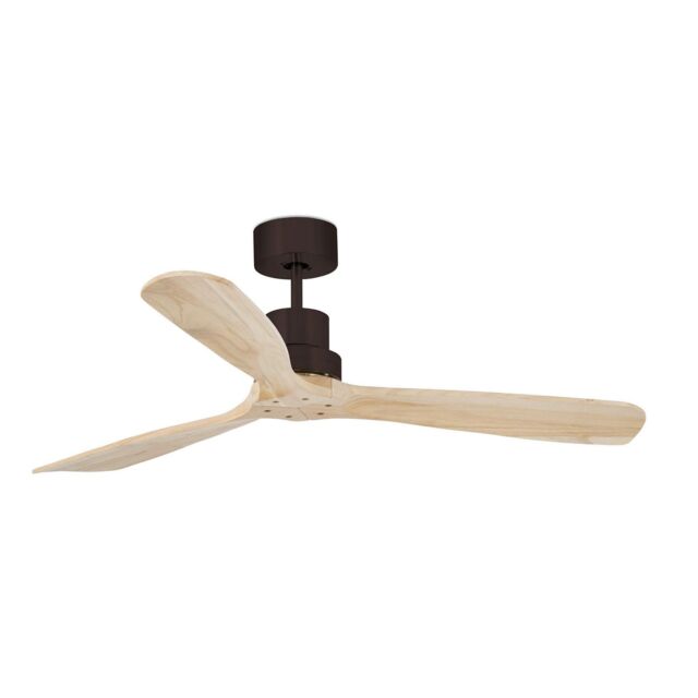 Netlighting Lantau Large Brown Pine Ceiling Fan With DC Motor 6 Speed - image 1