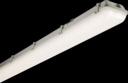 Netlighting 6ft Twin LED Non Corrosive Emergency 6000K 230V IP65 69W in Grey - thumbnail 1