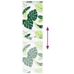 Berkfield Home Shower Roller Blind with Cassette 80x240 cm Fabric Width 76 cm in Green - thumbnail 5