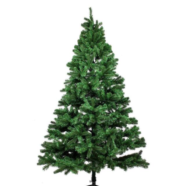 VFM e-Store 8 Foot Christmas Tree Decoration 243cm x 135cm Green X 1 - Size: 243 cm x 135 cm - image 1