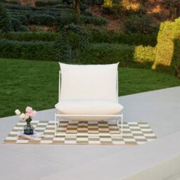 Home Detail Marina Steel Garden Chair in White - thumbnail 2