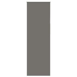 Berkfield Home Roller Blind Blackout Grey 80x210 cm Fabric Width 75.7 cm Polyester - thumbnail 1
