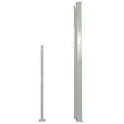 Berkfield Home Patio Retractable Side Awning 170x300 cm Grey - thumbnail 1