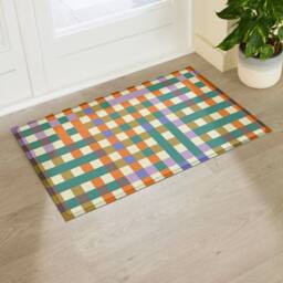 Artsy Mats Elizabeth Olwen Pixels Indoor/Outdoor Doormat (90x60cm) - Size: 60 x 90 cm - thumbnail 1