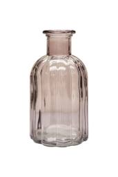 KDMD Grey Flora Bottle Glass Vase 10.5cm 10 Pack - thumbnail 1