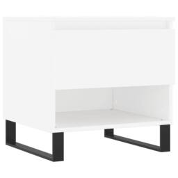 Berkfield Home Modern Coffee Tables 2 pcs White 50x46x50 cm Engineered Wood - Size: 50 x 46 x 50 cm - thumbnail 5