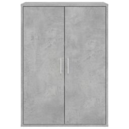 Berkfield Home Sideboards 2 pcs Concrete Grey 60x31x84 cm Engineered Wood - Size: 60 x 31 x 84 cm - thumbnail 5