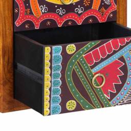 Berkfield Home Stunning Bedside Cabinet 35x30x40 cm Solid Wood Acacia - Size: 35 x 30 x 40 cm - thumbnail 9