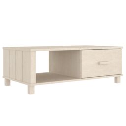 Berkfield Home Coffee Table HAMAR Honey Brown 100x55x35 cm Solid Wood Pine - Size: 100 x 55 x 35 cm - thumbnail 2