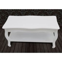 Berkfield Home Coffee Table 2 Tiers MDF White - thumbnail 5