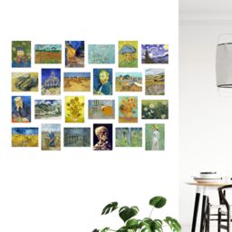"Artery8 Wall Art Print 50 Pcs Vincent Van Gogh Art Aesthetic Collage Kit Paintings s A6 Set Pack 15x10 cm (6x4"") Room Decor Poster Collection Starry" - thumbnail 4