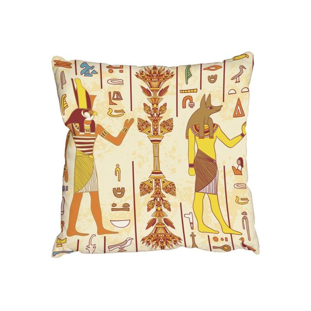 Benjamin Tate Design Cushions - Egyptian gods & ancient egyptian hieroglyphs (Cushion)
