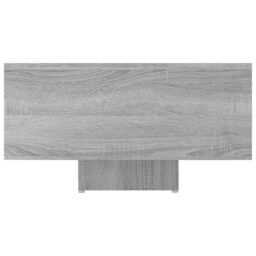 Berkfield Home Coffee Table Grey Sonoma 85x55x31 cm Engineered Wood - Size: 85 x 55 x 31 cm - thumbnail 6