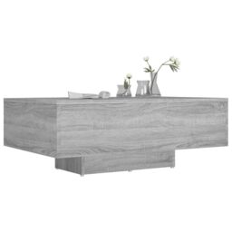 Berkfield Home Coffee Table Grey Sonoma 85x55x31 cm Engineered Wood - Size: 85 x 55 x 31 cm - thumbnail 4