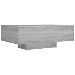 Berkfield Home Coffee Table Grey Sonoma 85x55x31 cm Engineered Wood - Size: 85 x 55 x 31 cm - thumbnail 2